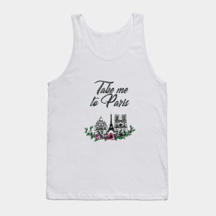 Take Me To Paris Tank Top